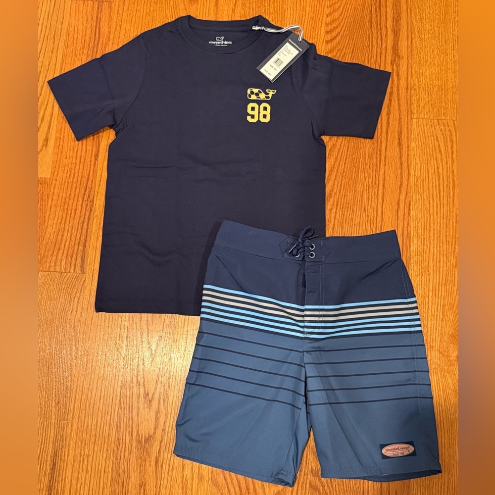 NEW Vineyard Vines Tshirt and Bathing Suit size small